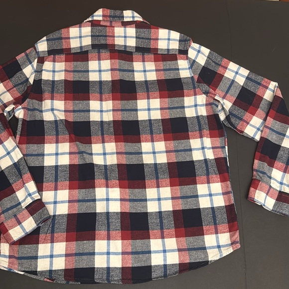 Men’s Goodfellow Flannel Plaid Button Shirt - Picture 14 of 17